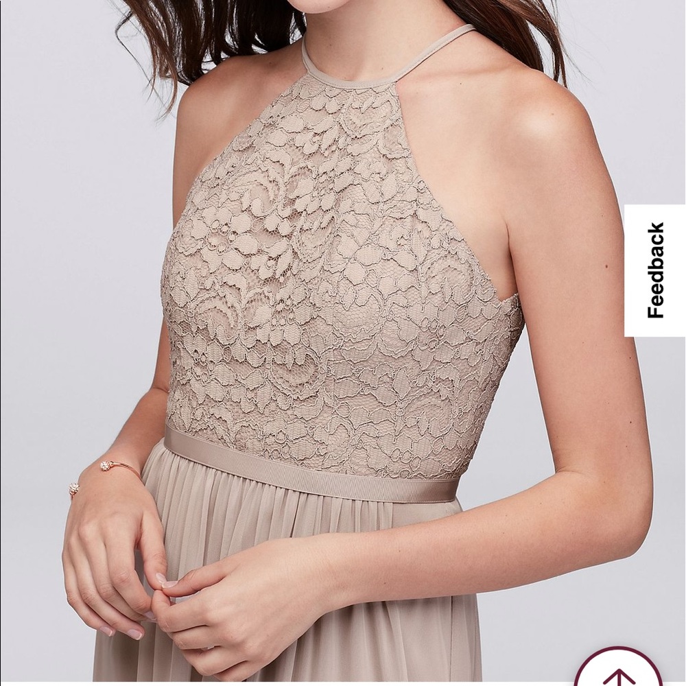 Dusty Blue David’s Bridal Dress